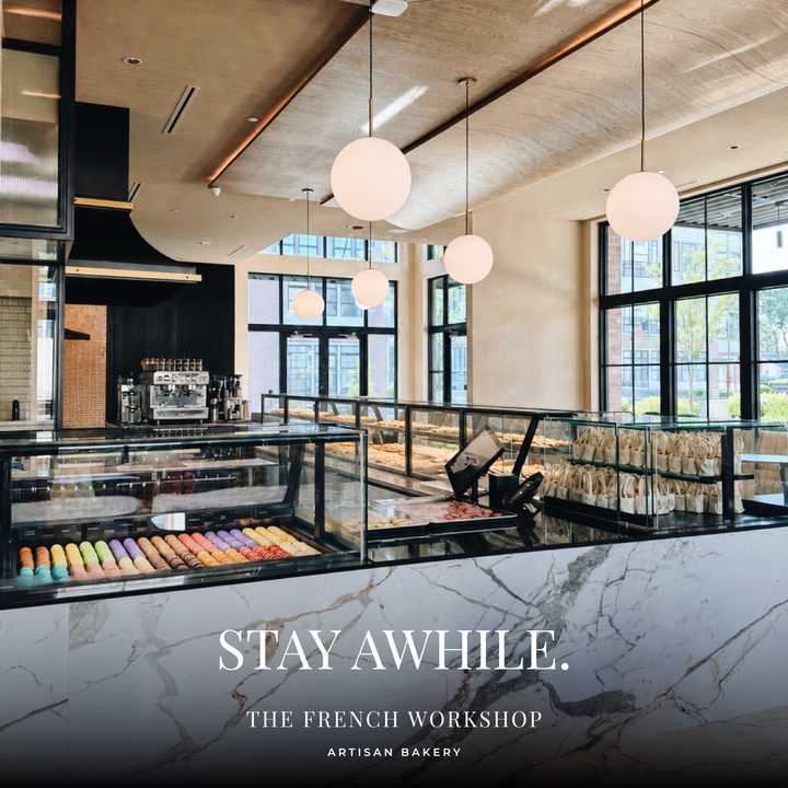 Stay awhile: the café at The French Workshop